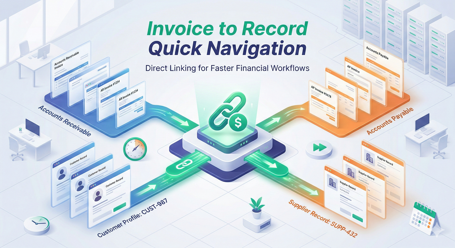 Invoice to Record Quick Navigation