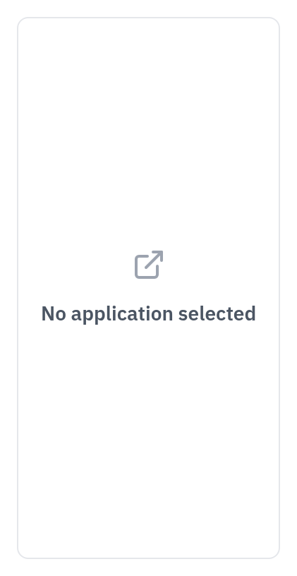 DmAppPanel — default, light theme