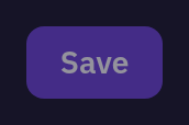 DmButton — disabled, dark theme