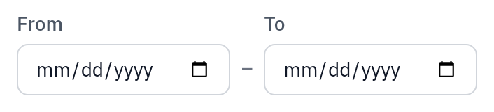 DmDateRange — default, light theme