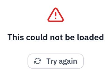 DmErrorState — default, light theme