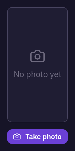 DmPhotoCapture — default, dark theme